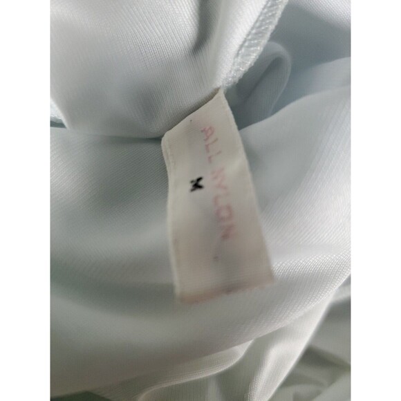 Shadowline Nightgown Robe Set Size Small Light Pastel Blue Floral Lace Vintage - Picture 8 of 8